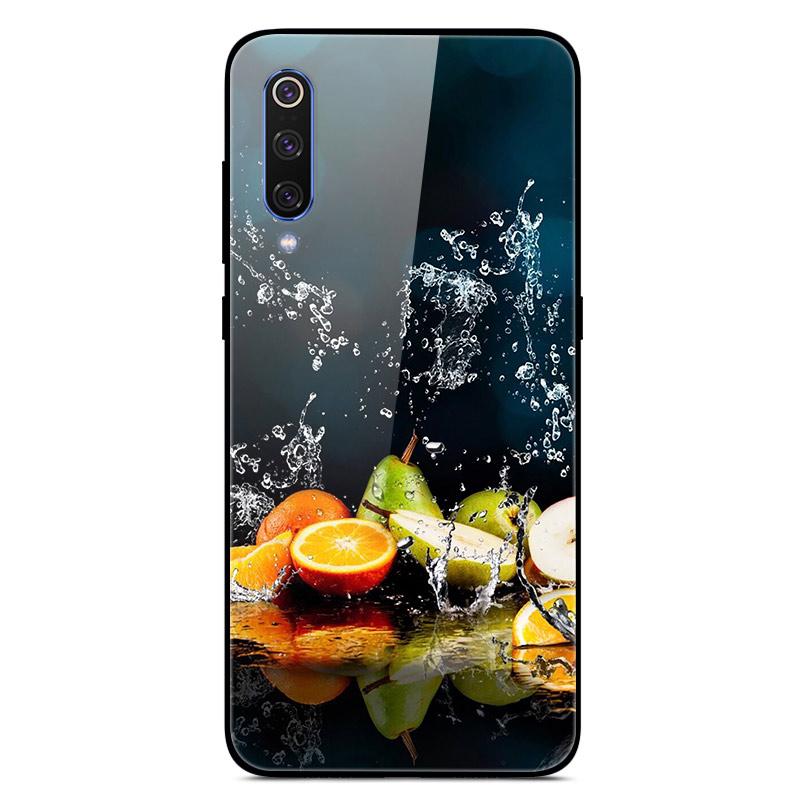 For Xiaomi Mi 9 Mi9 SE Tempered Glass Case Hard Cover Phone Case For Xiaomi Mi 9 SE Mi9 T 9T Pro Cases Redmi Note 9S 9 S Cover