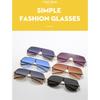 Women's Sunglasses, Metal Large-frame Aviator Sunglasses, Men's and Women's Fashion Sunglasses.