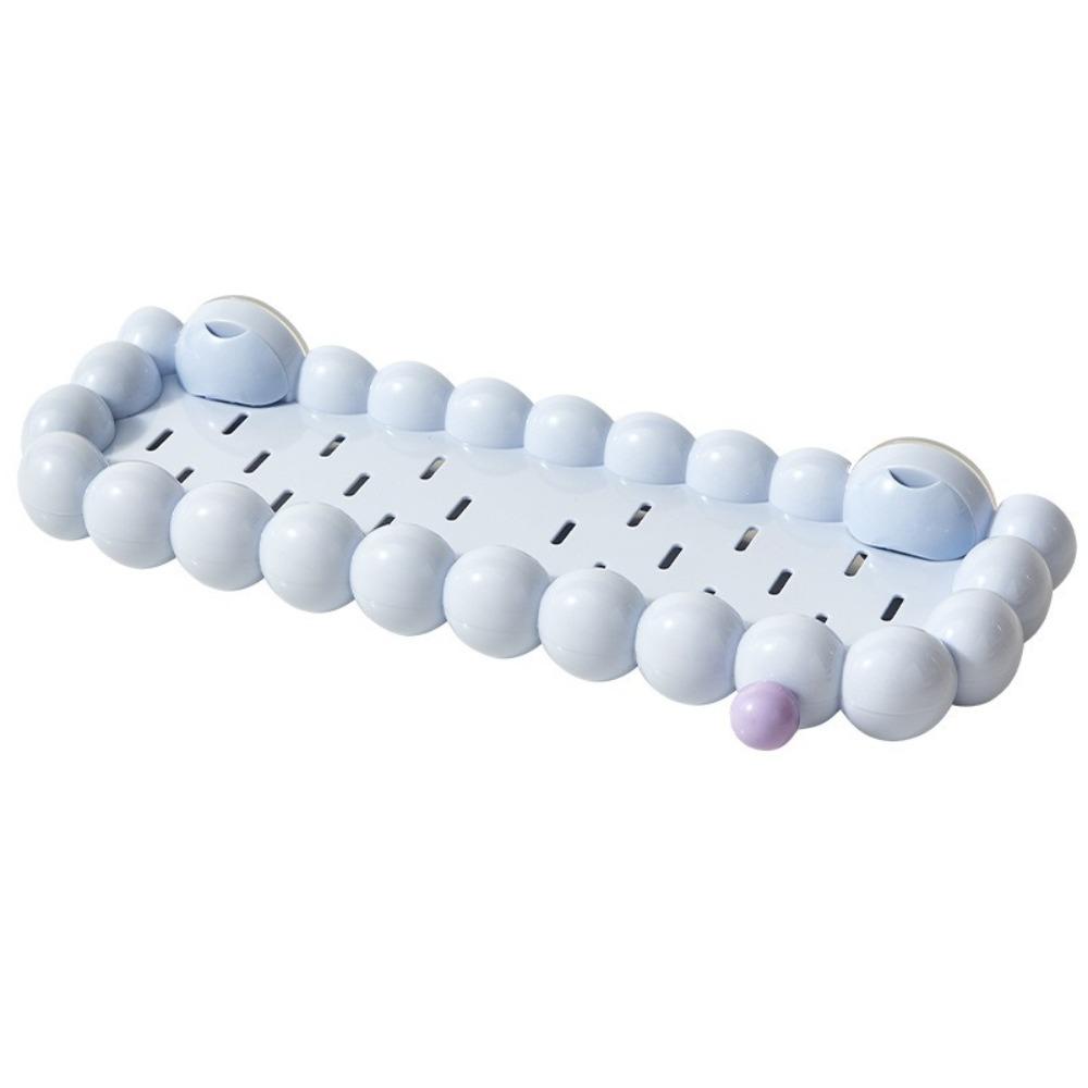 

ABS Bathroom Triangular Basket No Drill Suction Cup Corner Shelf Triangular Design Shower Storage Rack Bathroom Accessories