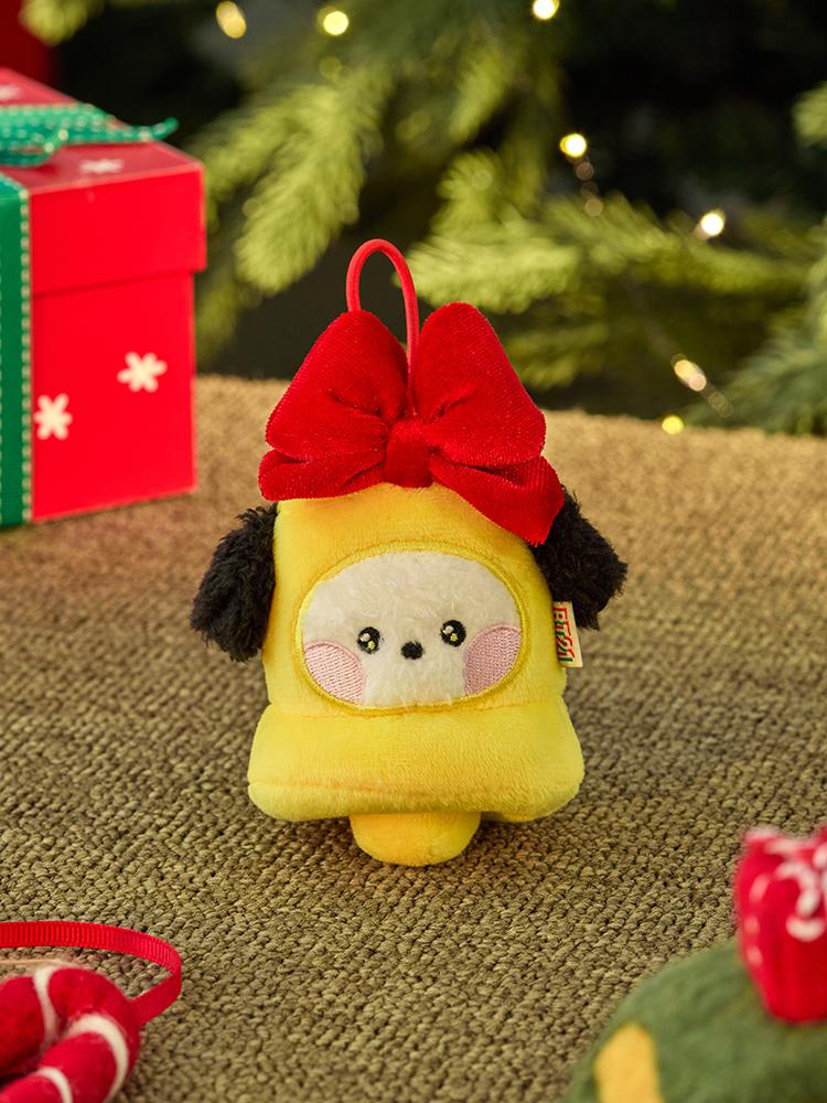 BT21 CHIMMY Minini Petit Holiday Ornament Plush Keychain