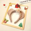 1PCS Christmas Themed Cartoon Plush Hairband Headband for Ladies And Kids Christmas Gift Festive Accessory