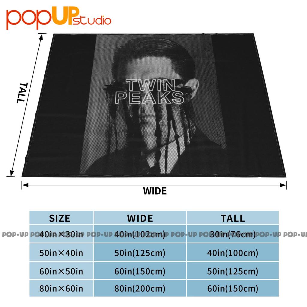 Twin Peaks Vintage Show Retro Ultra-Soft Blanket Quilt Winter Sofa Cover Bed Covers
