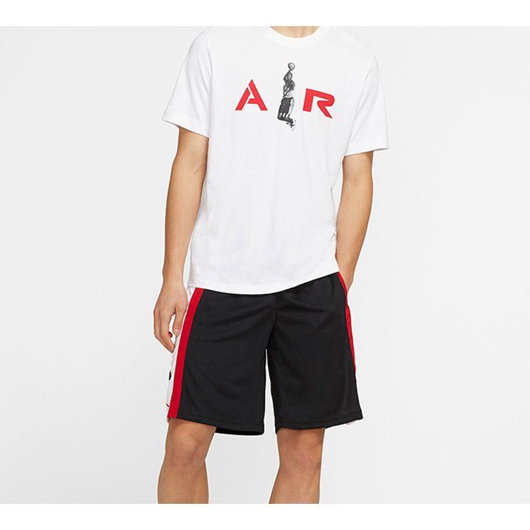 Air Jordan Dunk Print Short Sleeve T-Shirt Men Tops White CZ2330-100