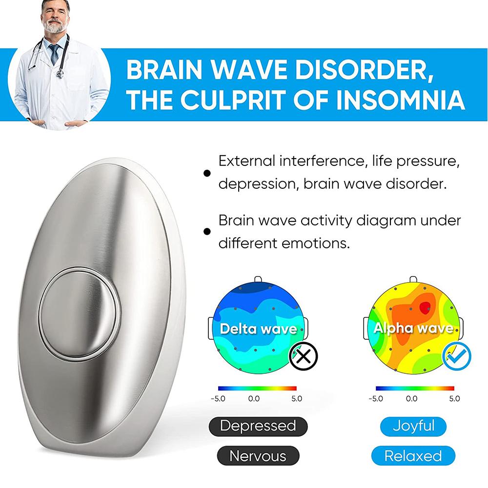 Handheld Compact Sleep Aid Device for Adults, Improved Sleep Mood, and Focus