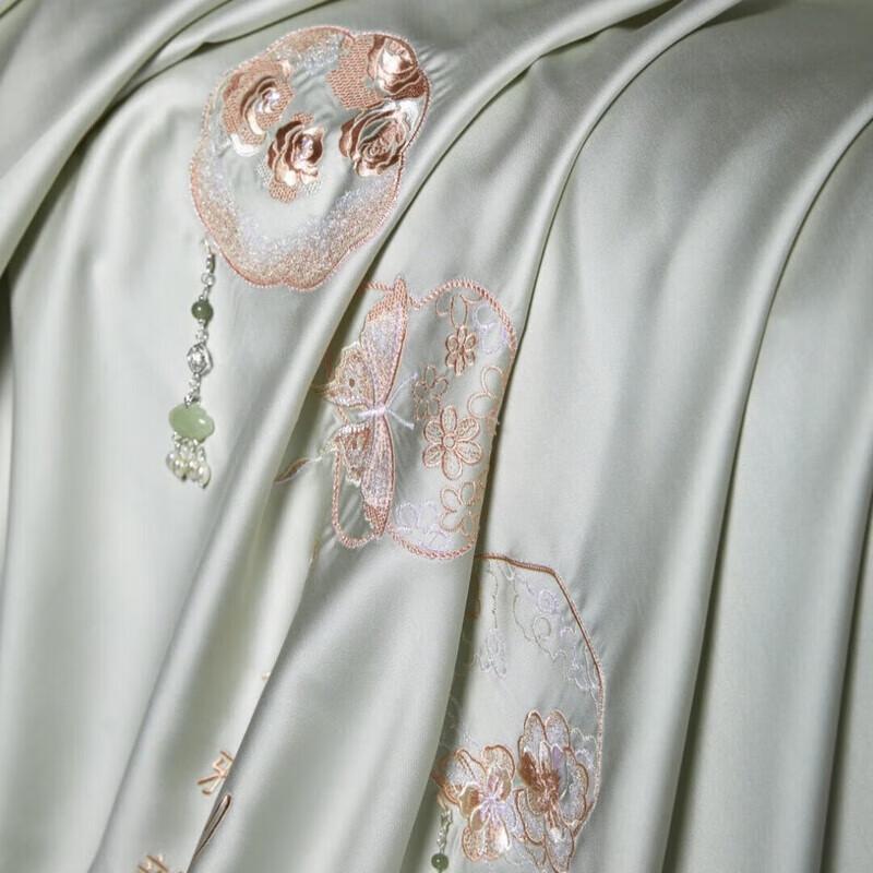 BGM 100S Silk Satin Suzhou Embroidery Quilt