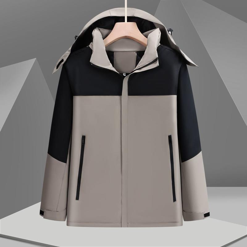 

9528 Унисекс Ветрозащитная Водонепроницаемая Куртка для Альпинизма - Утепленная Цельная для Занятий Спортом на Открытом Воздухе, Кастомизируемая с Логотипом. 3XL