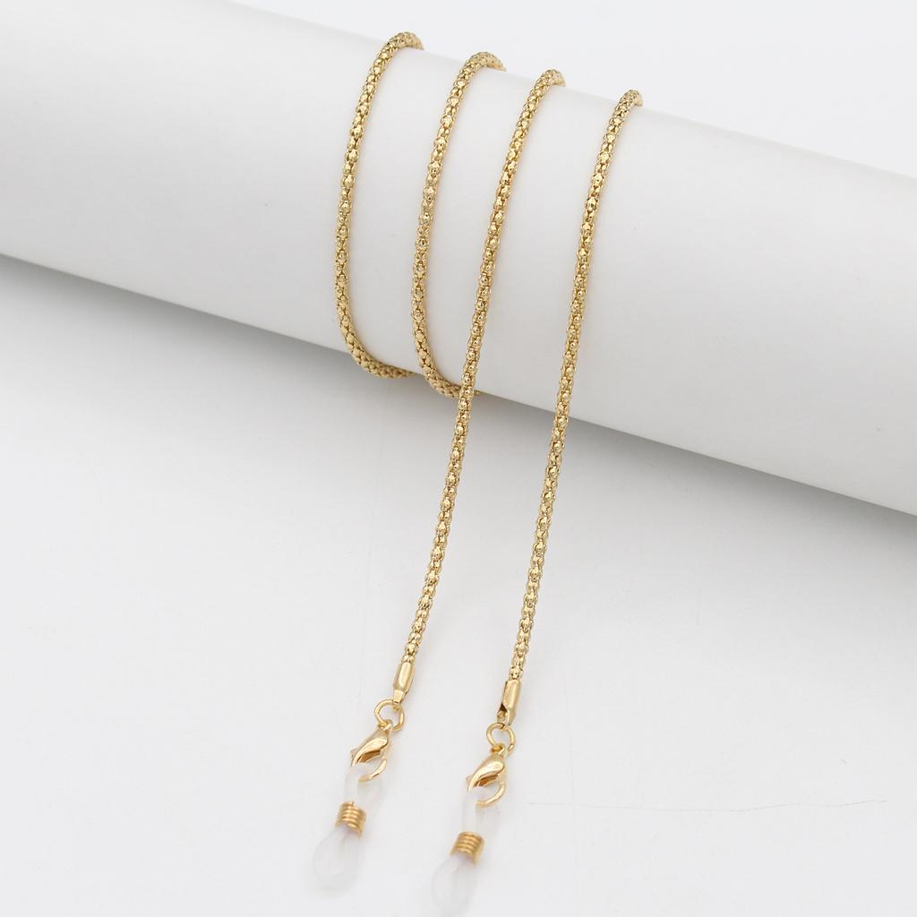 1PC Reading Glasses Strap Anti-slip Glasses Chain Adjustable Metal Multi-purpose Decoration