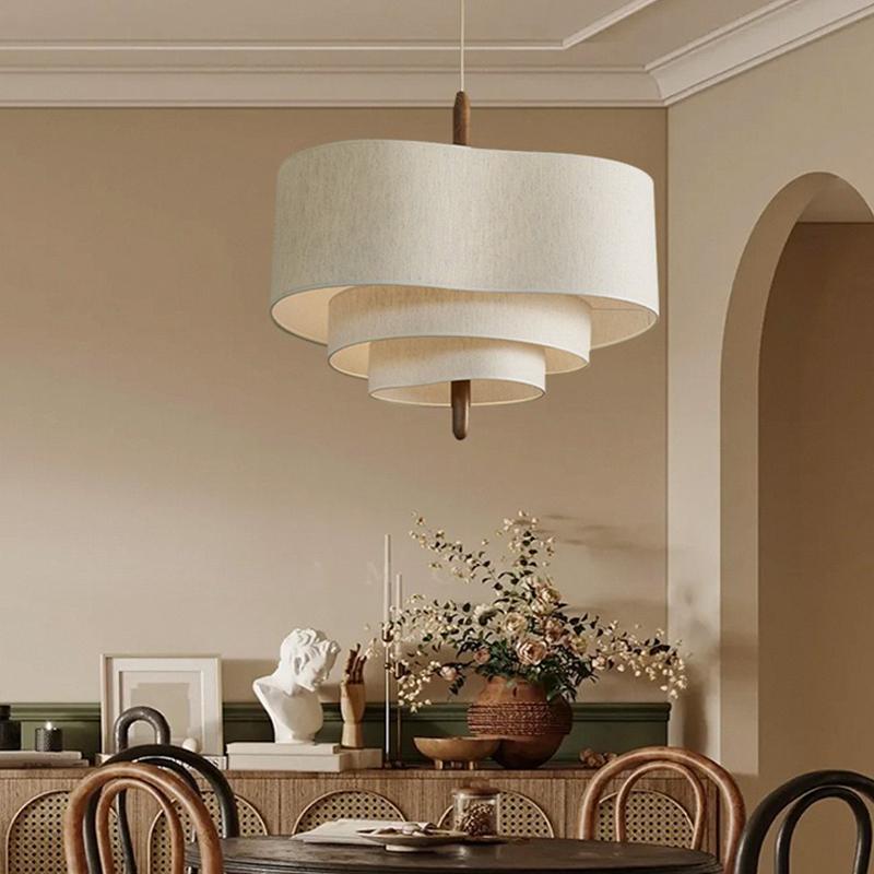 New Ceiling Chandelier Cloth Hanging Lighting Suspension For Living Bedroom Kitchen Island Pendant Lights Home Decor Lustre Led