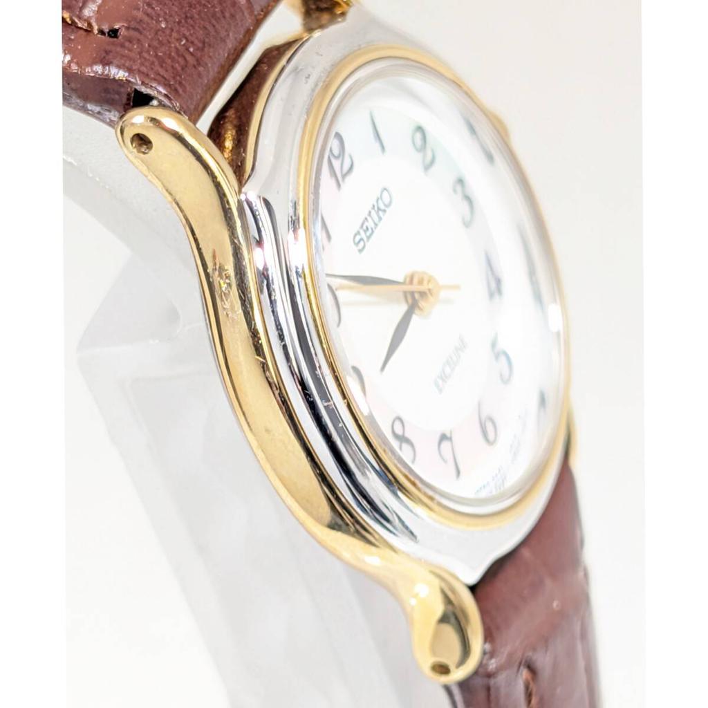 SEIKO Excelline Battery and Strap Working Ladies' Watch, Replaced, Condition, V-26