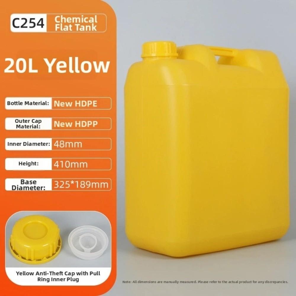 Secchio HDPE 1-20L Tanica per Olio per Alimenti Contenitore Multiuso Gel Shampoo