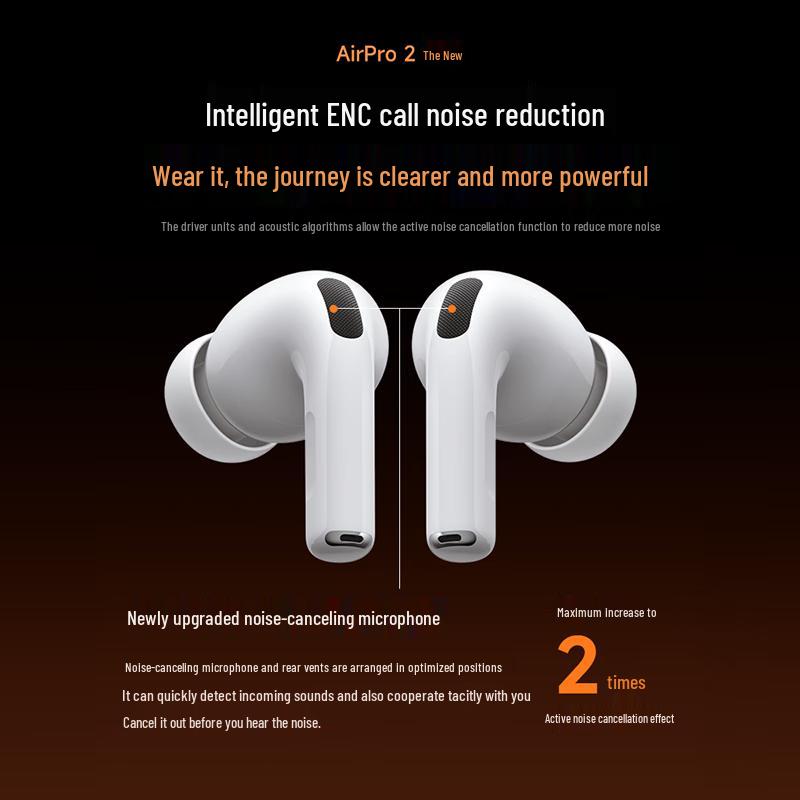 XEXO Pro 2 Wireless Active Noise Cancelling Earbuds for iPhone