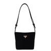 Simple Casual Large-capacity Women's Bag, New Fashionable Retro High-value Commuting Shoulder Underarm Bucket Bag