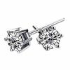 Jinjiahua Six-Claw Silver Korean Earrings for Women - Classic & Stylish Hot Seller