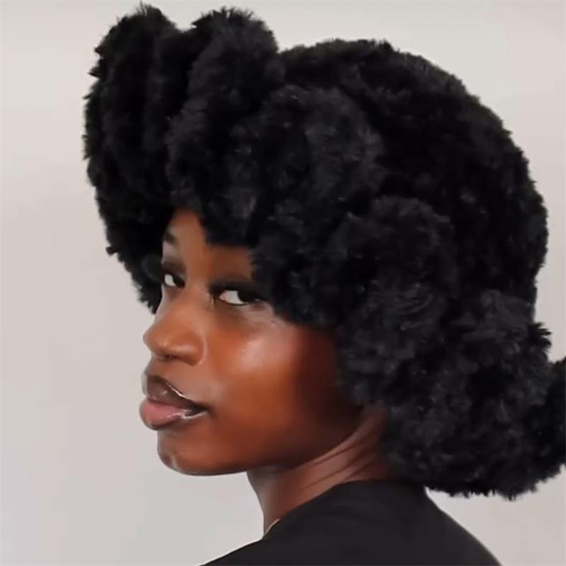 

Новая вязаная крючком шапка-ушанка в уличном стиле, модная, персонализированная взрослая шапка Adult 57-59cm