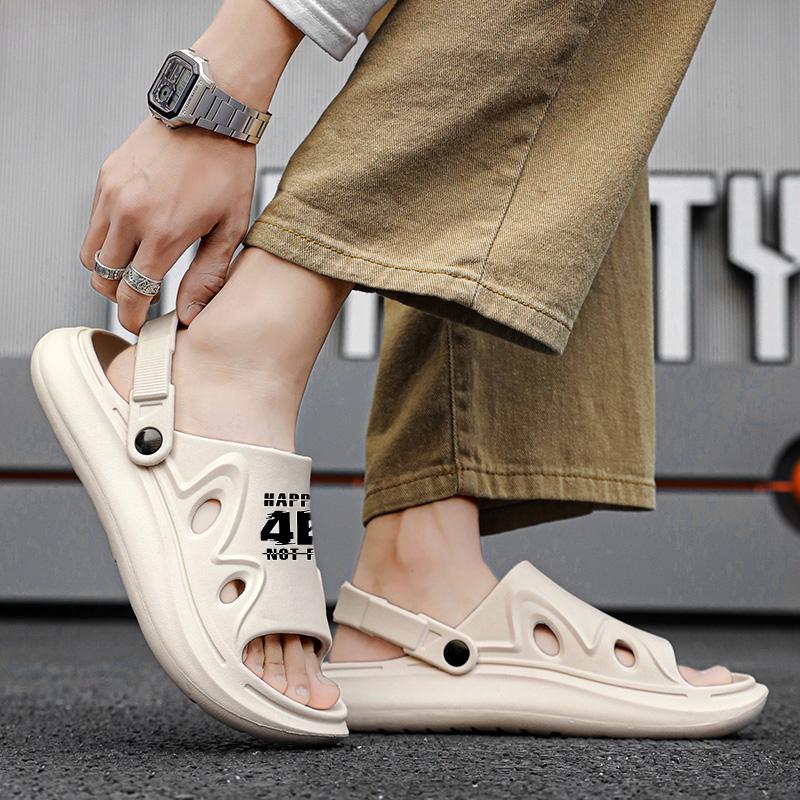 Fashion Men's Home Slippers Luxury Eva Sole Slippers for Man Adult Men's Sandal Slipers Flip Flop Male Shoes Sneakers House Slides