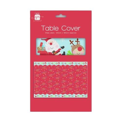 Giftmaker Santa Claus Christmas Party Table Cover