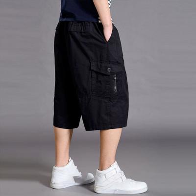 Pantaloncini estivi da uomo in cotone spesso oversize, cargo corti, casual, taglie forti, sportivi, tattici, larghi, 5XL 6XL