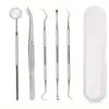 Professional Dental Cleaning Kit Stainless Steel Oral Hygiene Tools, Interdental Cleaners,Toothpicks For Thorough Teeth Cleaning