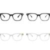European-American Retro Anti-Blue Light Reading Glasses, Square Frame, Classic Design for Seniors