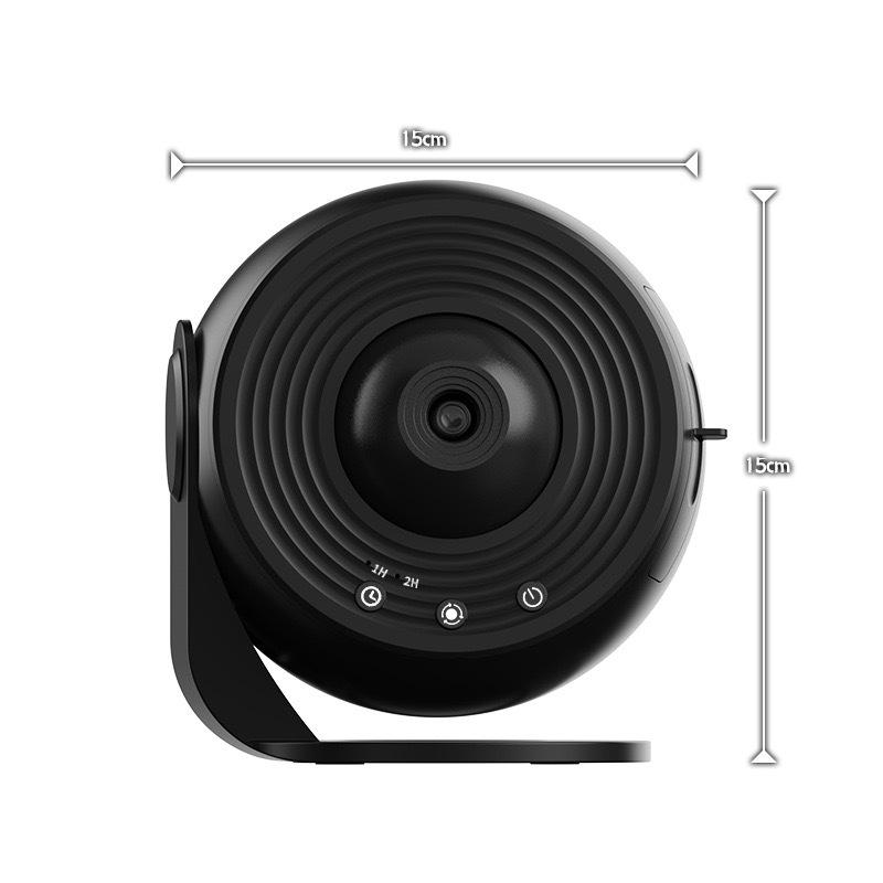 Starry Sky Galaxy Projector with 13 HD Film Sheets for Bedroom Ambiance