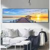 Himmel Meer Sonnenaufgang Malerei Gedruckt Auf Leinwand Wohnkultur Wand Kunst Bilder Für Wohnzimmer Kein Rahmen Moderne Natürliche Landschaft Poster