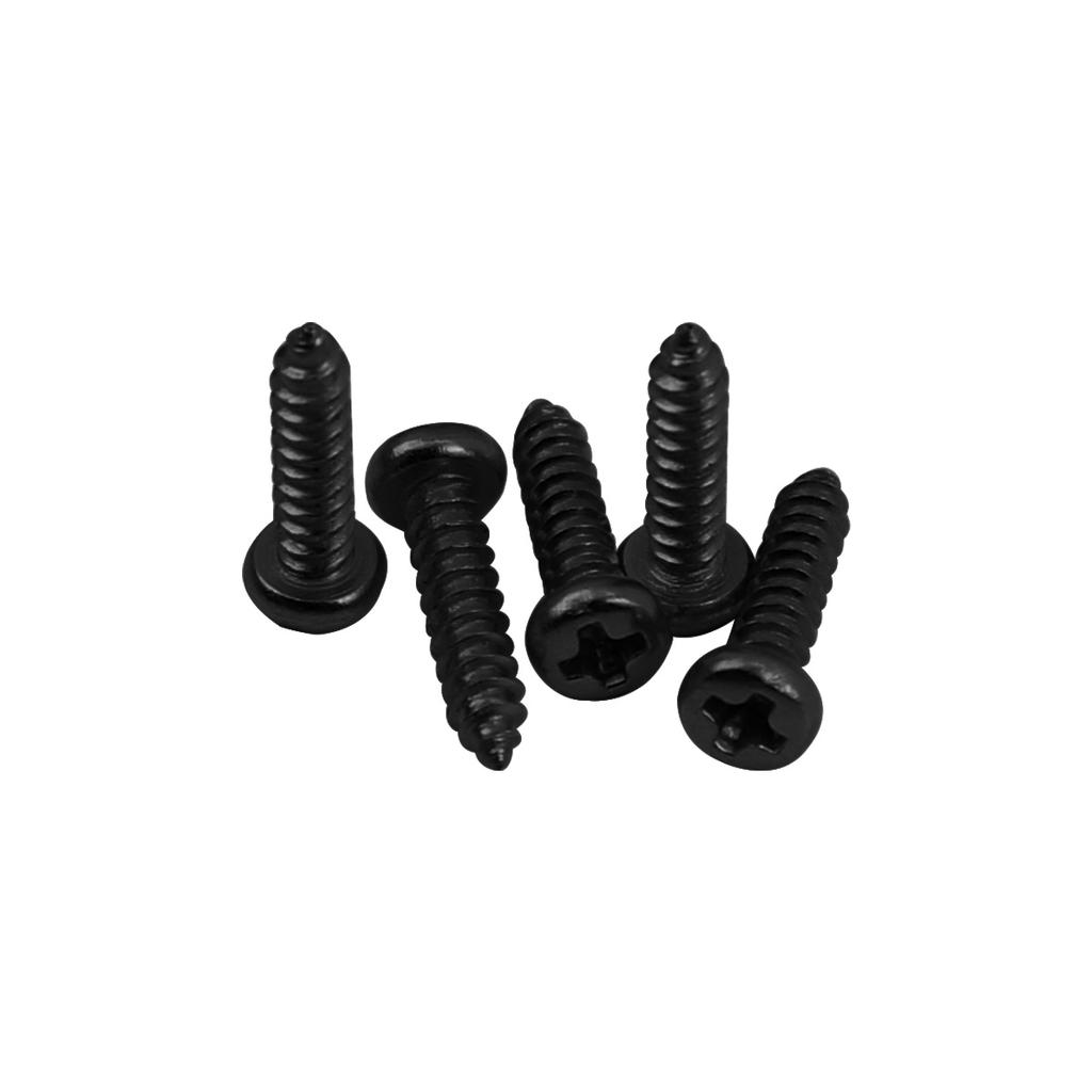 FLEOR 100PCS Guitar Tuning Pegs Machine Heads Mounting Screws 2.3x9.5mm Flat Head Screws for Acoustic Electric Bass Parts