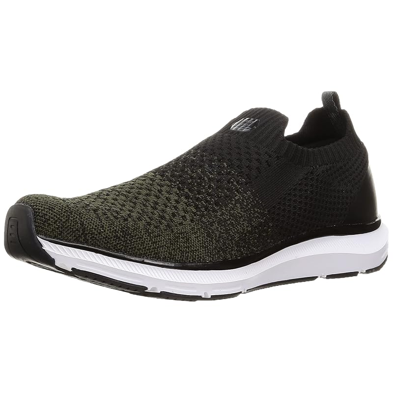 

[Moonstar] synergy cushion lightweight soft Cushioning shock absorption breathable wide 3E SNGY M07/L07 Green/Black_M 25.0 cm