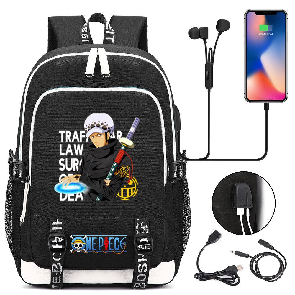 Primary And Secondary School Students Schoolbag Riman Personalized Printing Youth Leisure Travel With Usb Backpack