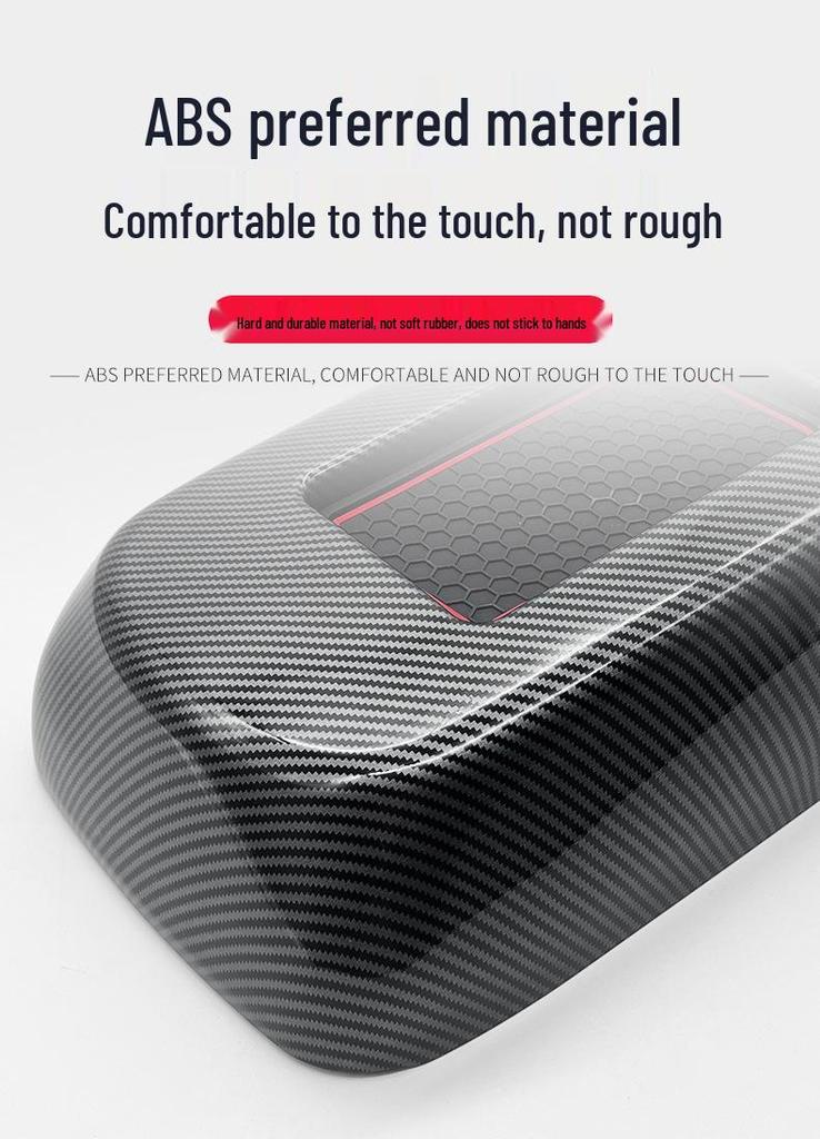 Carbon Fiber Armrest Cover for 16-21 Dodge Challenger/Charger
