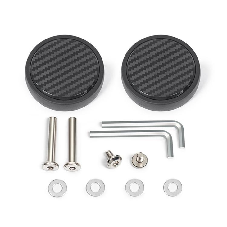 2PCS Plastic Suitcase Replacement Rollers Quiet Wheels Easy Install Assembly Practical Travel Luggage Casters