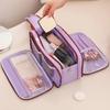 Makeup Bag With High-end Contrast Color Hand-held Makeup Bag Large Capacity Oxford Cloth Toiletry Bag Cosmetic Toiletry Bag