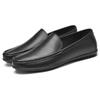 Pantof Casual de Lux din Piele Alb /negru și Maro Slip on Tălpi Moi Pantofi Casual Pantofi Bean Bărbați Mocasini Balerini de Modă Adidași