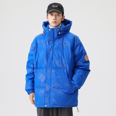 New Winter Hooded Down Jacket, Thickened, Warm and Cold-resistant, Youth Hong Kong Style Fashionable Jacket