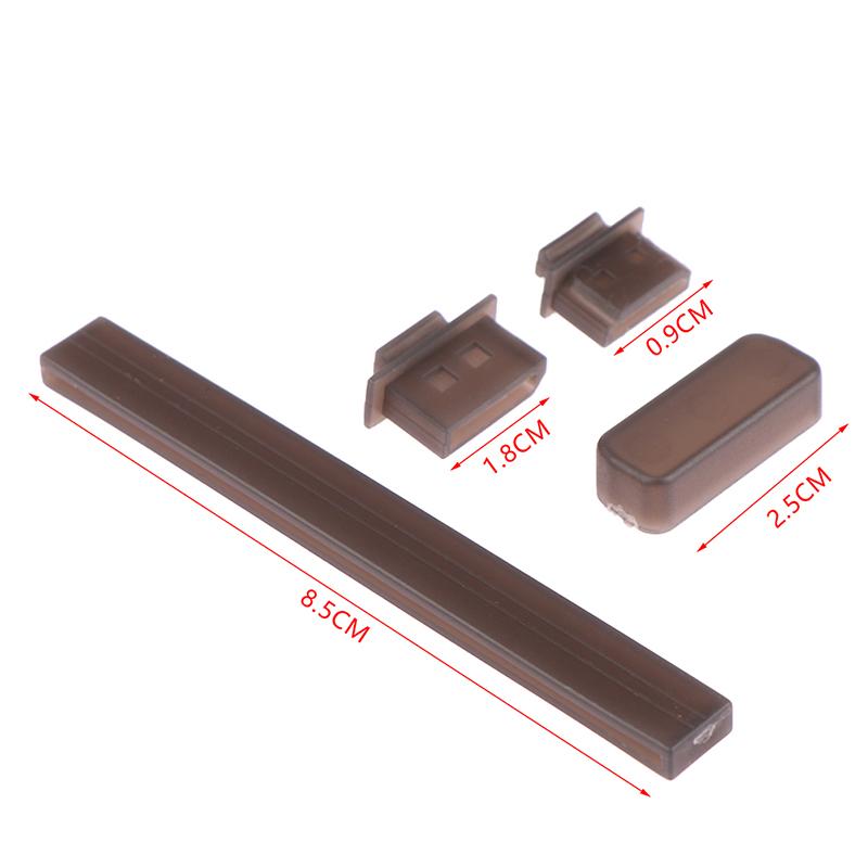 4 ks Krytky proti prachu pro rozhraní grafické karty Dvi Hdmi Dp Pci-E Prachotěsné krytky portů