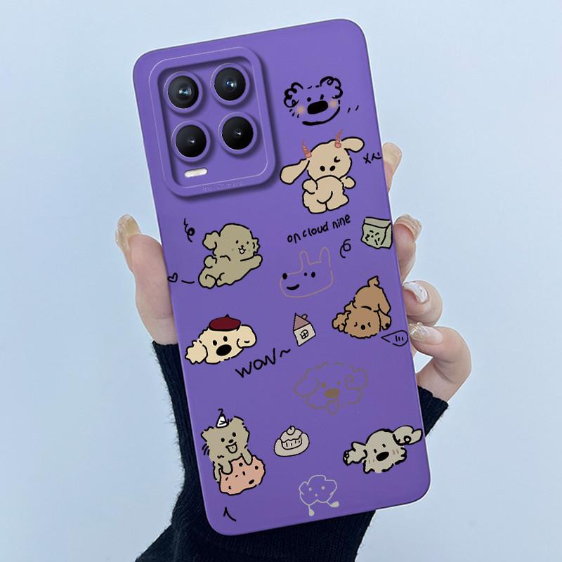 Phone Case For Realme 8 Pro 8i 8S 4G 5G Case Lovely Cartoon Flower Liquid Silicone Soft Shockproof Back Cover For Realme8 Bumper