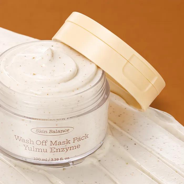 [Moisturizing Scrub] Skin Balance Yulmu Enzyme Wash-Off Mask Pack 100ml