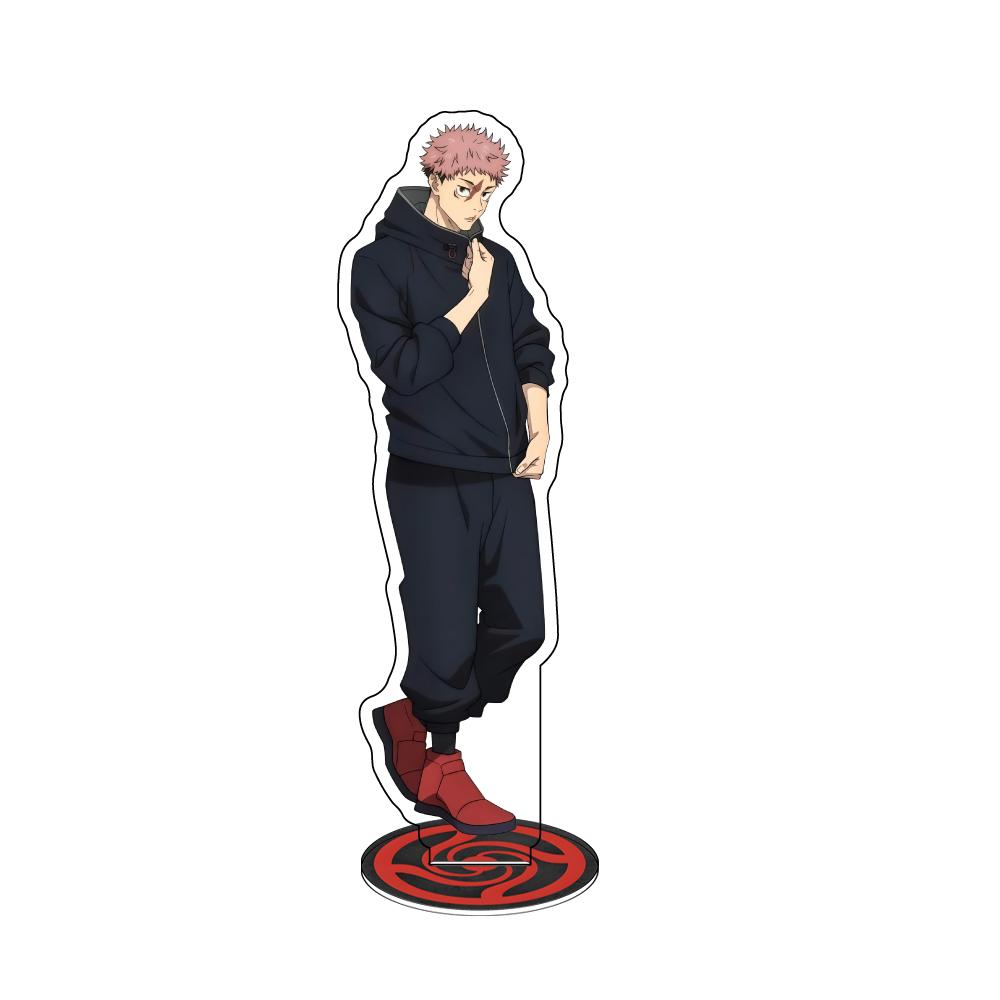 15cm Jujutsu Kaisen Acrylic Medium Stand Itadori Yuji Satoru Gojo Figure Ornaments Homo Creative Boys Gifts Toys Doll