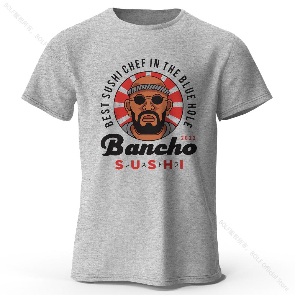 Japanese Ramen Chef Printed 100% Cotton T-Shirt, Soft & Breathable Round Neck Short Sleeve Tee, Unisex Fun & Cultural Style