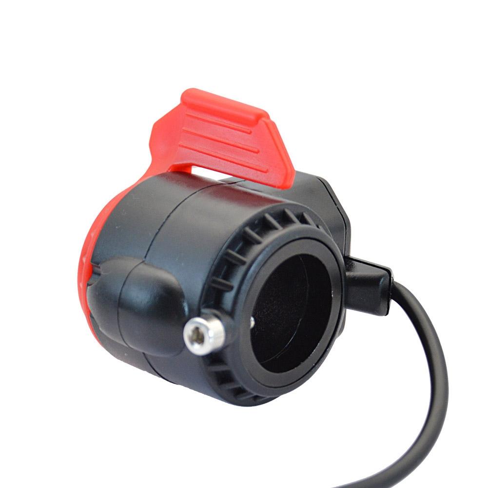 Part Thumb Throttle Accessory Black Connector Electric Bicycle