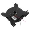 RV Seat Swivel Base 360 Deg Rotation Universal Fit Strong Loading Swivel Seat Mounting Plate for RVs Trucks MPVs