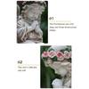 Prayer Angel Little Girl Outdoor Solar Light Decoration Garden Ornament Home Courtyard Light Resin Art Statue