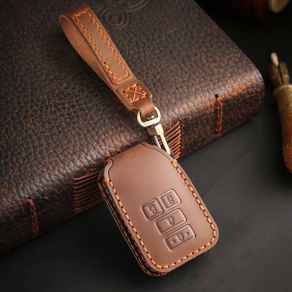 LEXLEY New Model Key Case Debut] Genuine Leather Key Case Leather Key Cover Key