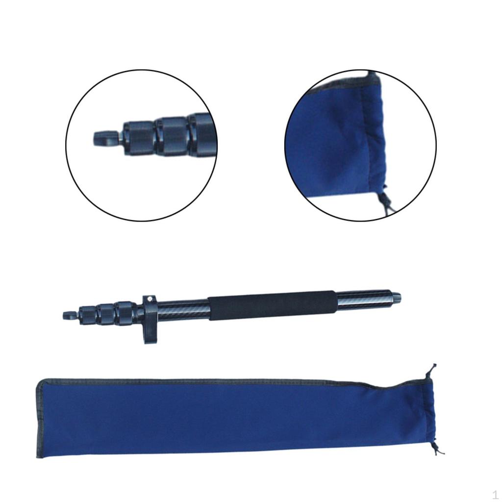 Teleskopická centrovací tyč s úložným vakem 150 cm Profesionální mapovací pomůcky Měřicí tyč