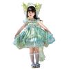 Little Girl Flower Fairy Princess Dress - Summer Birthday Party Outfit