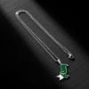 Pakistan Flags Pendant Necklace Fashionable National Maps Neckchains Adjustable Ethnic Collarbone Chains Couple Gifts