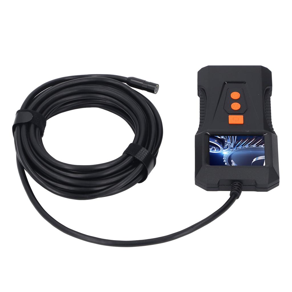 Industrial Endoscope Inspection Camera with Light 2in HD Screen Borescope Sewer Camera P230 with 5m Cable 8mm Lens