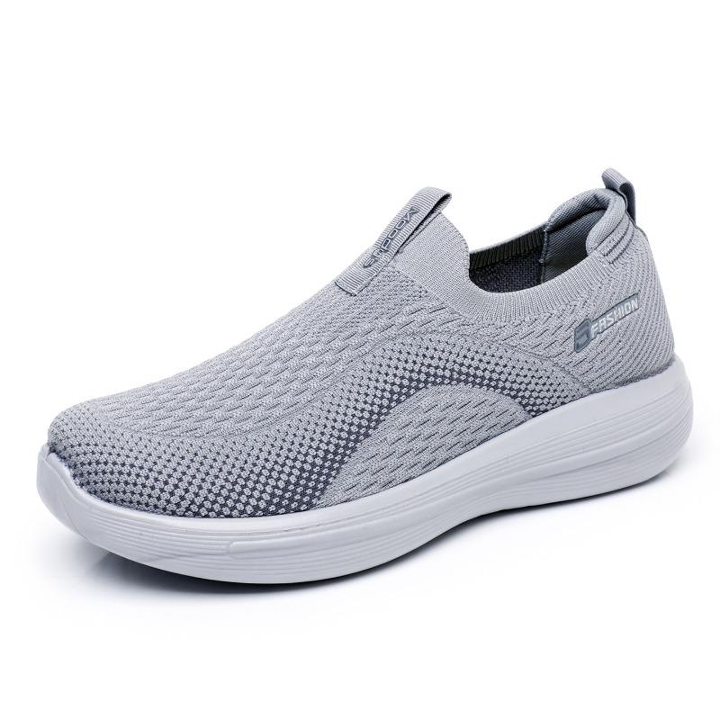 Shoes men s spring new soft-soled breathable non-slip comfortable dad shoes casual versatile one-pedal lazy shoes 39