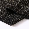 Gold Thread Plaid Fabric for DIY Handmade Bouquets and Bags