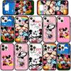 for iPhone 17 15 Xiaomi Poco F7 F8 X7 X6 C85 C75 C71 M8 Redmi Note 14 13 12 11 Pro Max 14C 13C 15C A3 A4 Phone Case Cartoon Minnie Mickey Mouse Cover