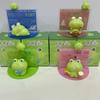 Frog Stand-Up Decoration, Resin Plus Acrylic Stand-Up Combination, Cute And Stress-Relieving Office Decor